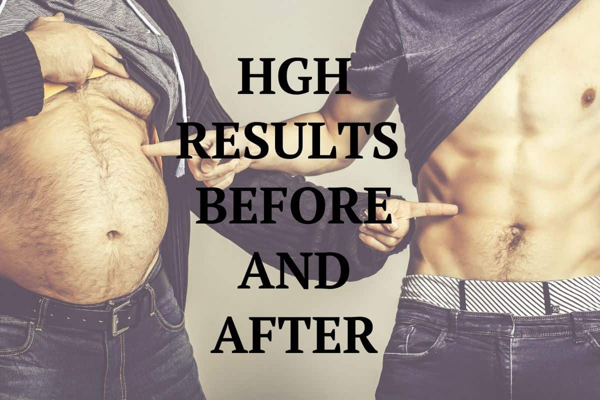 Results of HGH therapy on human body