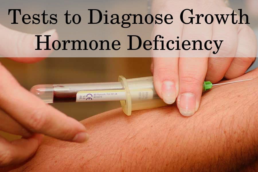 Tests to diagnose growth hormone deficiency