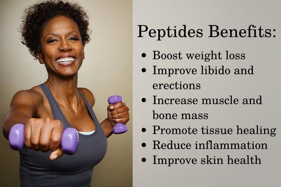 Main benefits of peptides for men and women